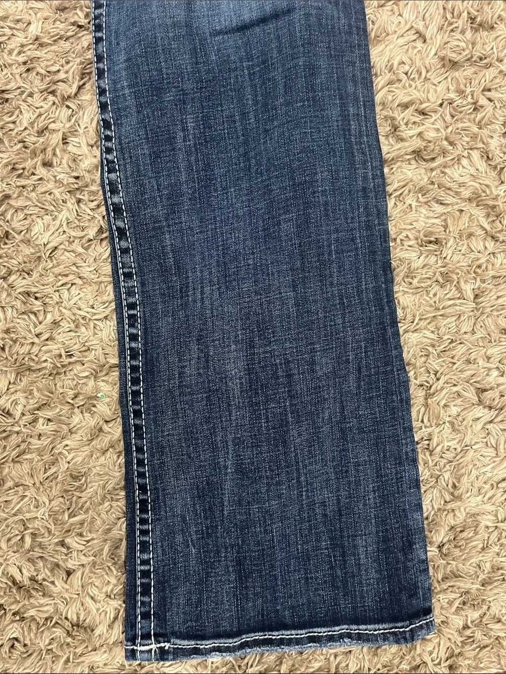 BKE Men's Blue Flared Jeans